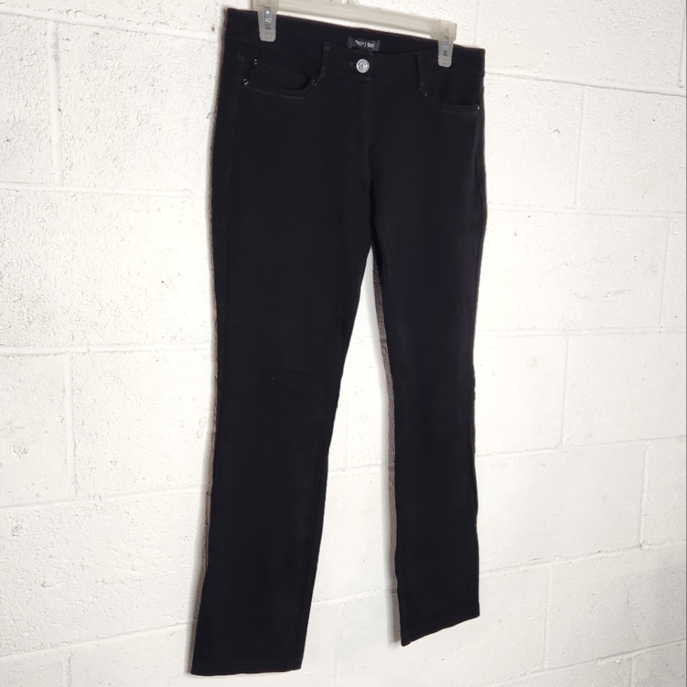 White House Black Market Black Slim Leg Pants